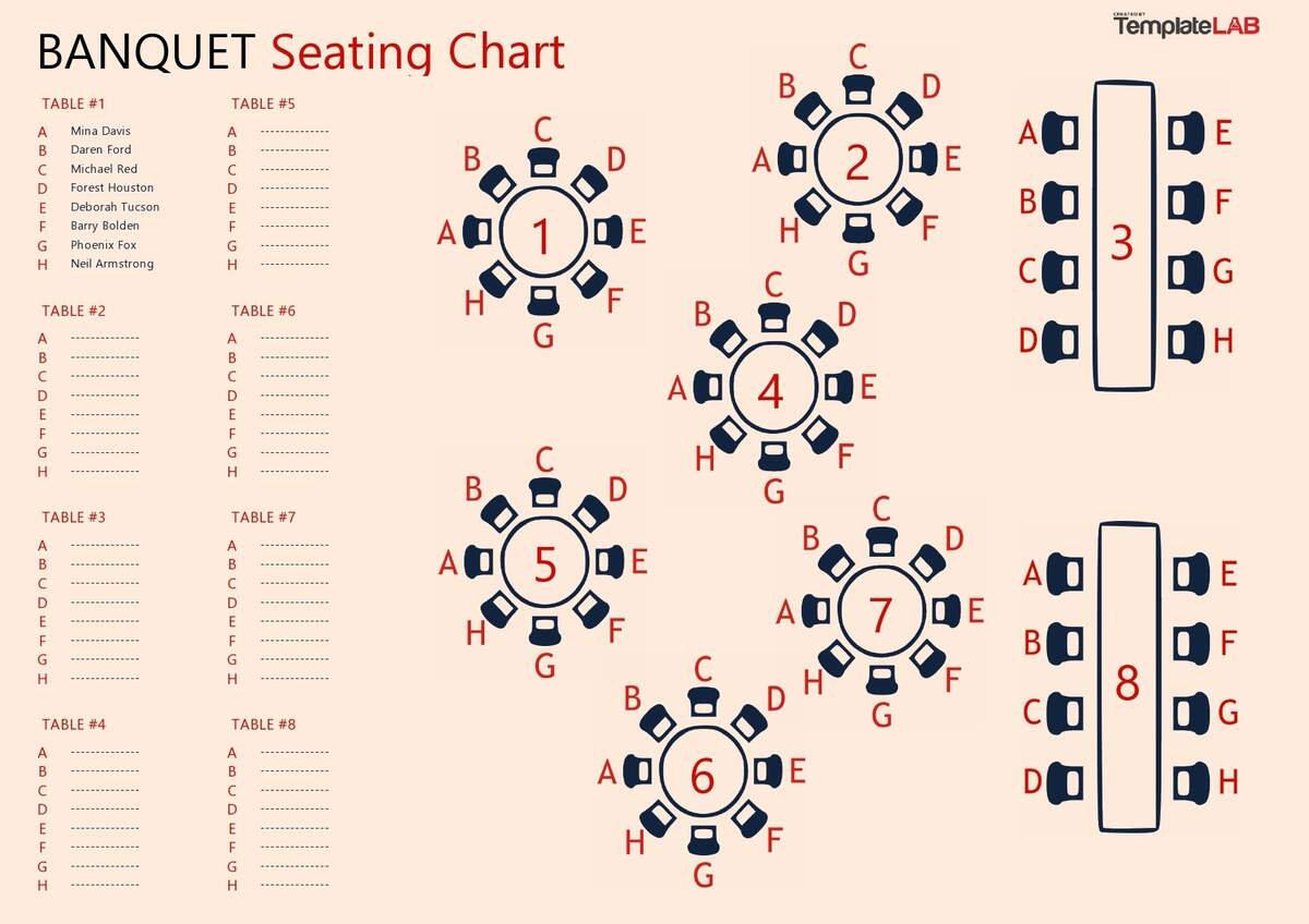 19 Great Seating Chart Templates Wedding Classroom More Free Custom Printable Wedding Seating Chart Templates Canva