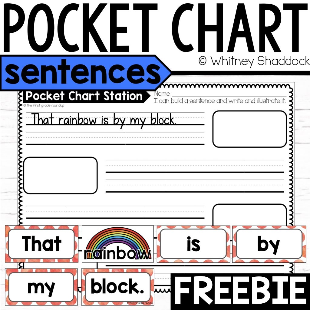 4 Easy Pocket Chart Center Ideas That Kids Will Love The First Grade Roundup
