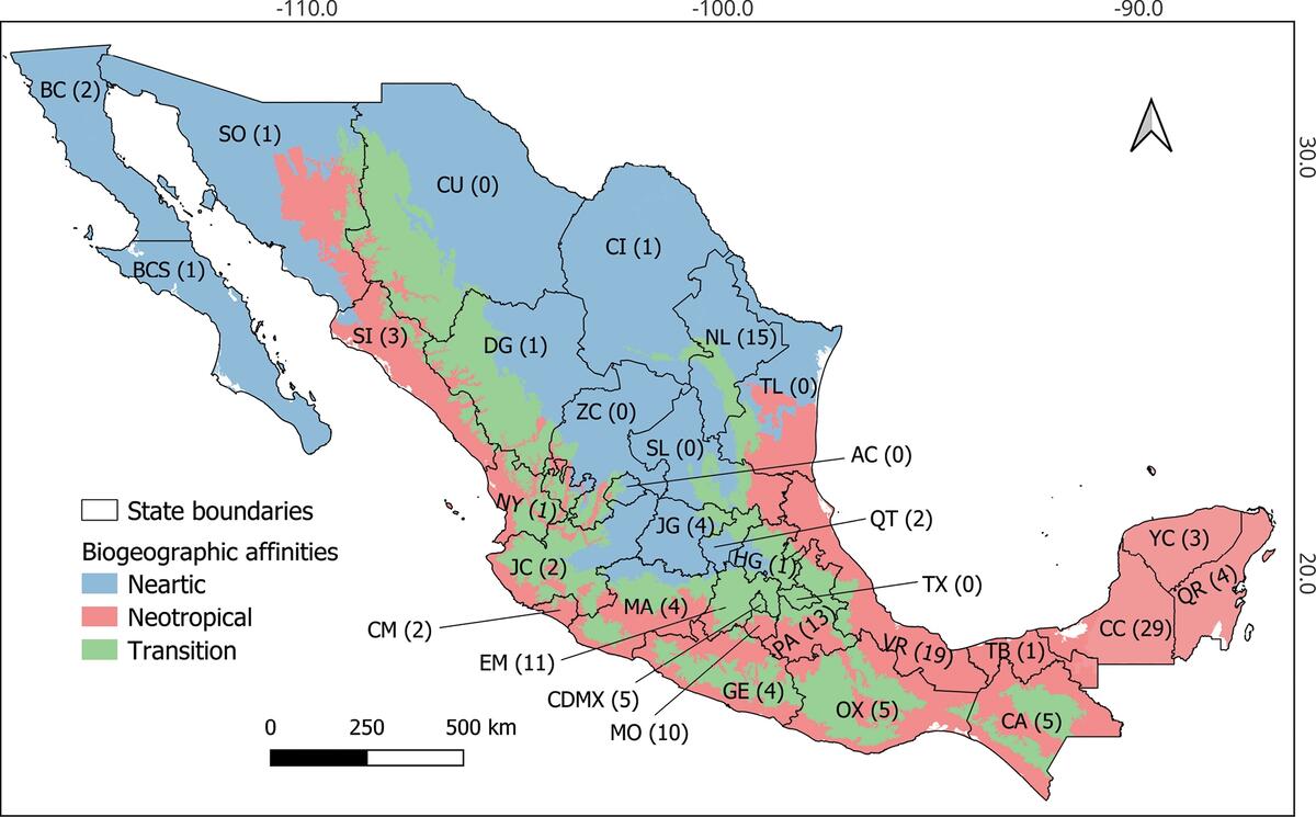 A Revised Annotated Checklist Of Mexican Non Biting Midges Diptera Chironomidae