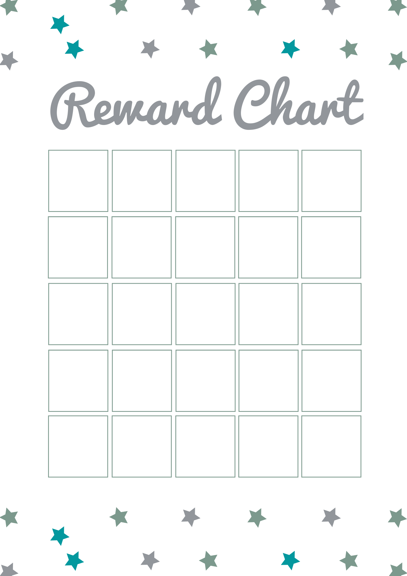 A Simple Reward Chart Free Printable Domestic Fashionista 22 Printable Reward Charts For Kids PDF Excel Word