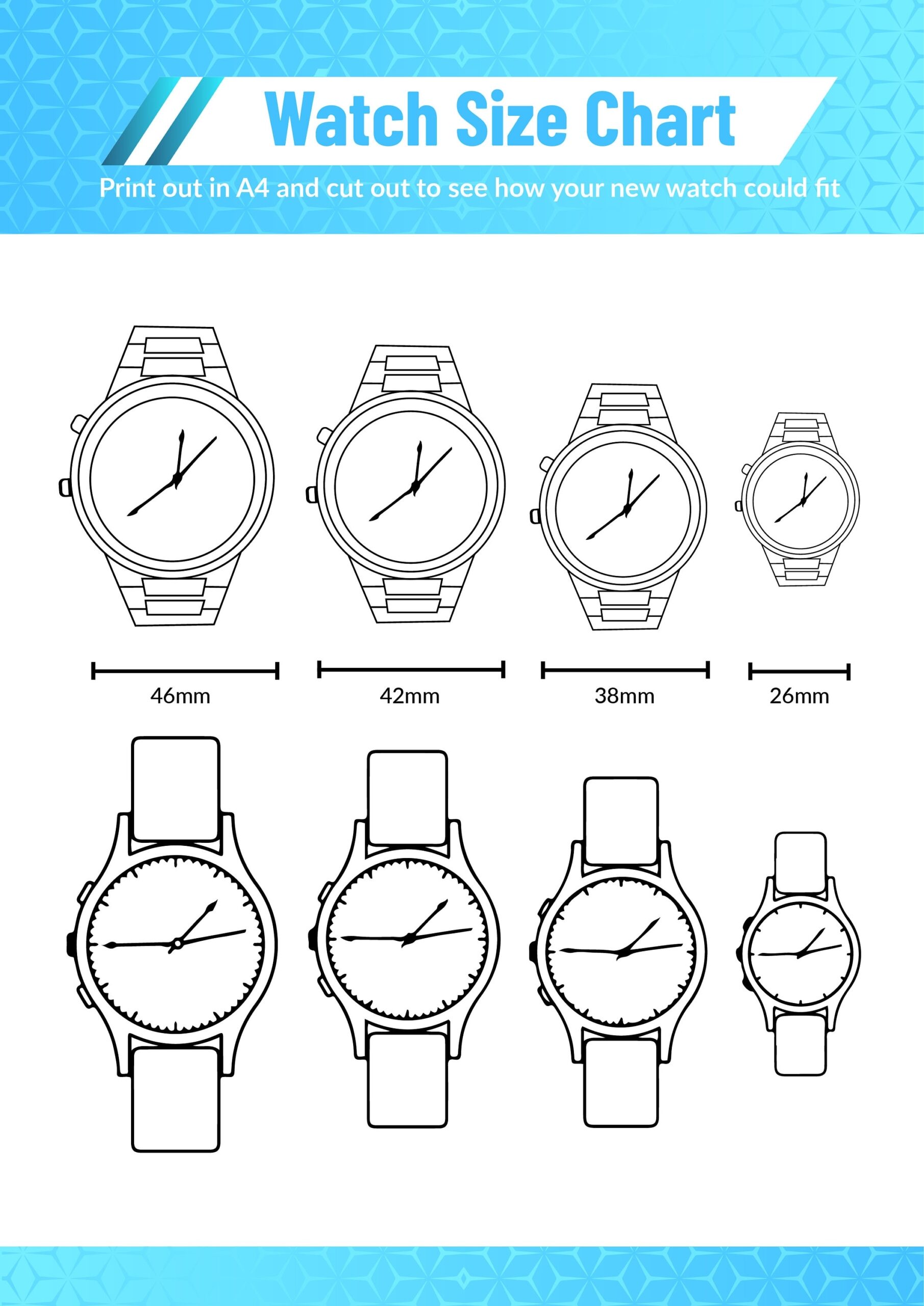 Apple Watch Printout Watch Strap Apple Watch Print Size Series Apple Watch Band Measure Apple Watch Printout Watch Strap Apple Watch Print Size Series Apple Watch Band Measure