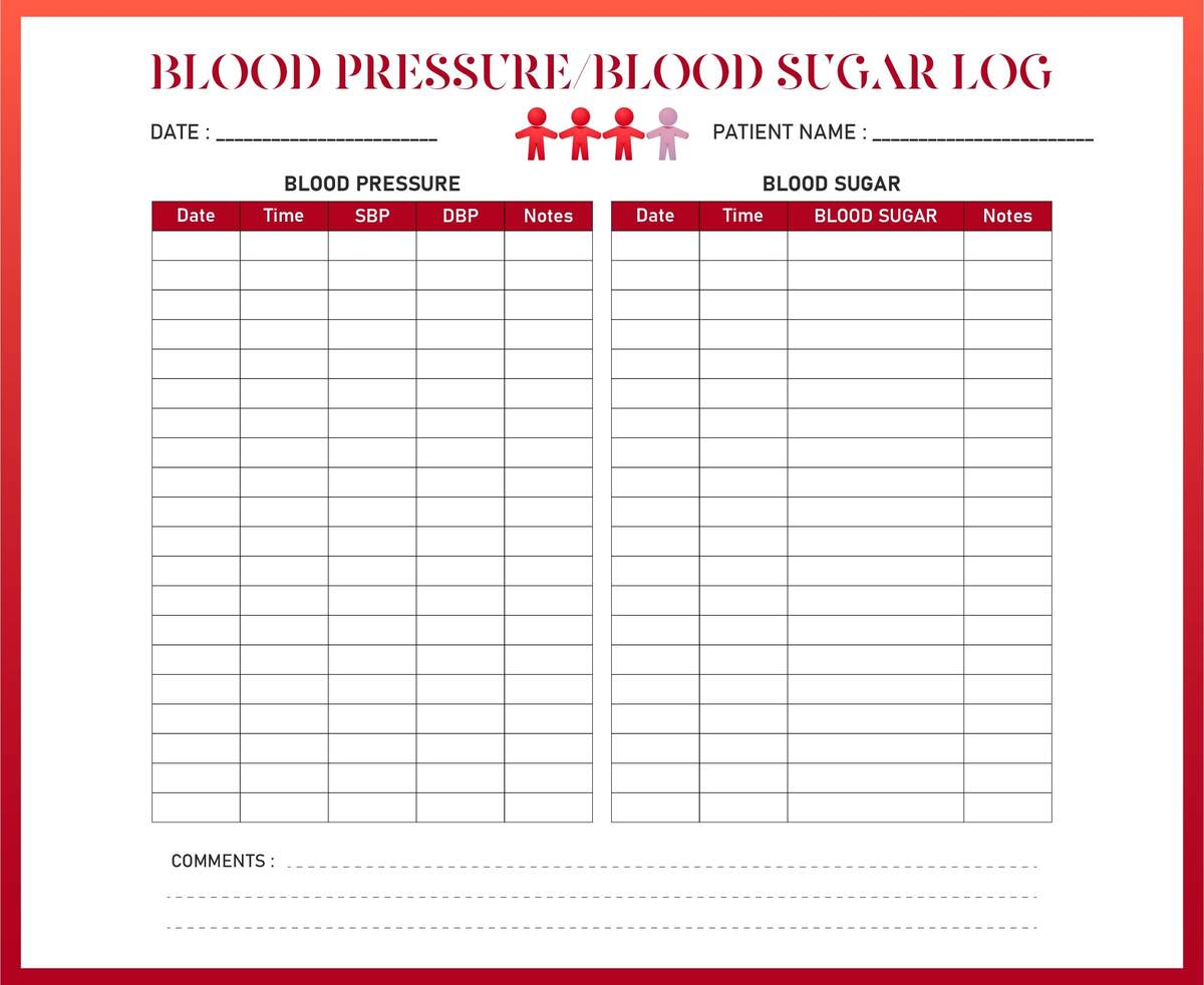 Blood Pressure Log 7 Free PDF Printables Printablee Blood Pressure Log 7 Free PDF Printables Printablee