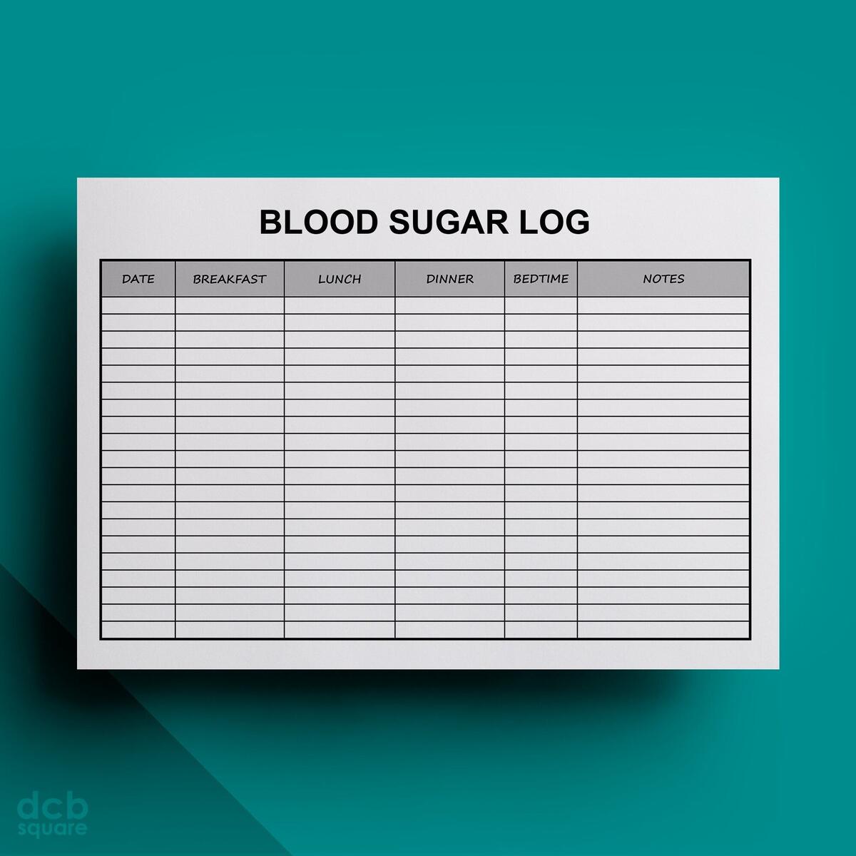 Free Downloadable Blood Pressure Log Action Health Staffing