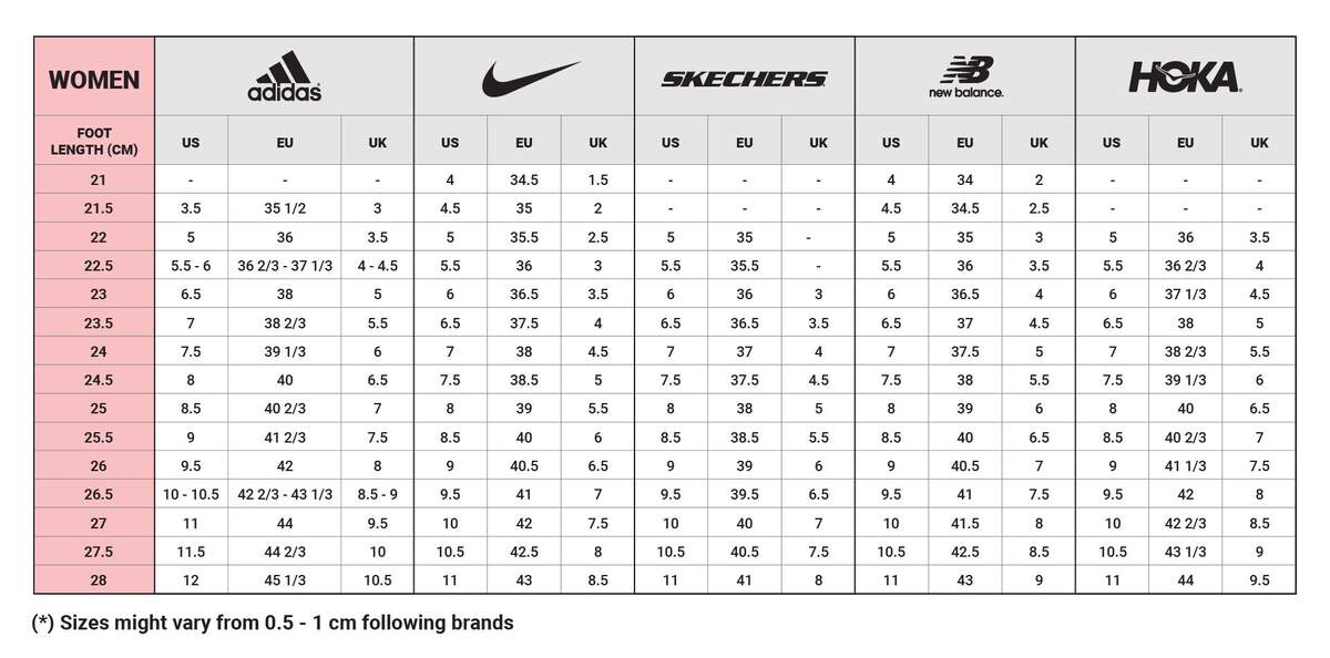 Conversion Chart Adidas Shoes Table Size Womens Adidas Samba Adidas Printable Shoe Size Chart Adidas Size