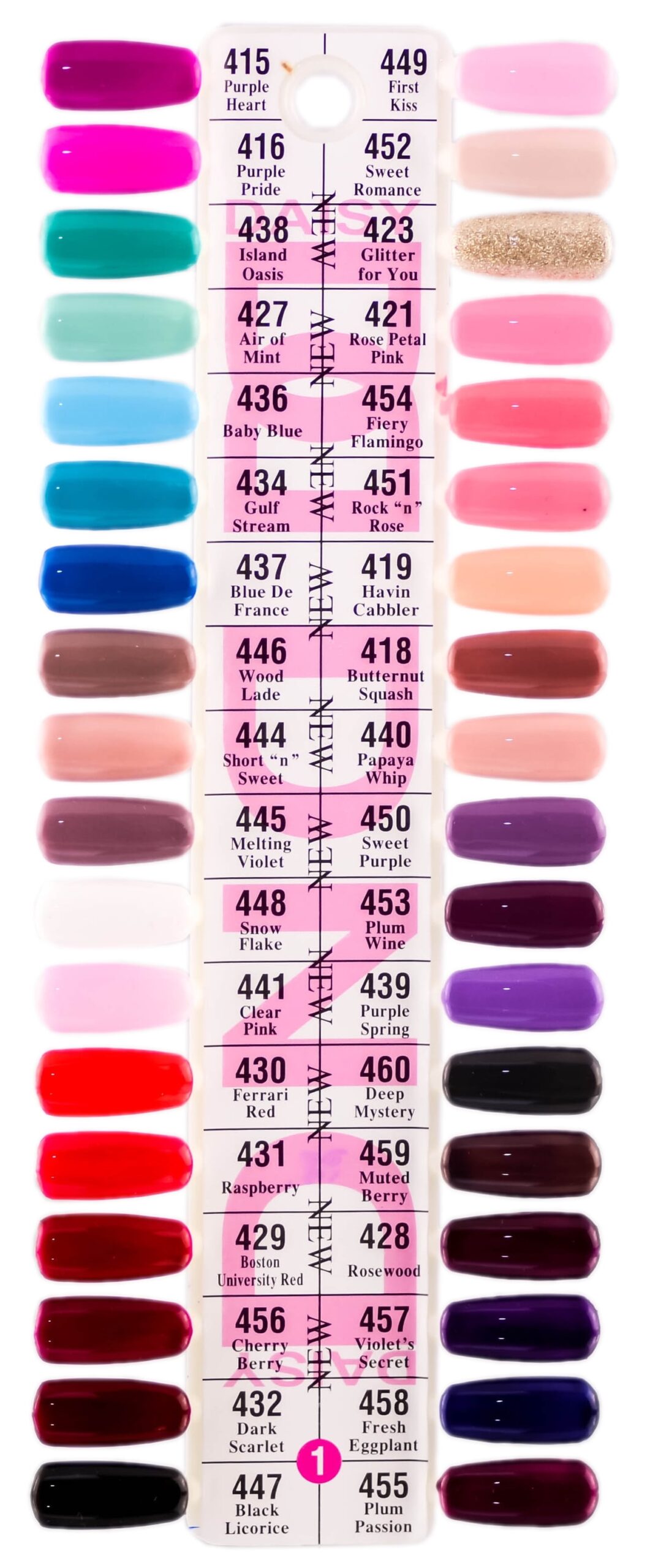 Daisy DND Color Swatches Single 1 Walmart Daisy DND Color Swatches Single 1 Walmart