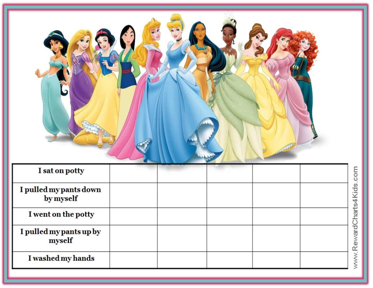 Disney Reward Chart