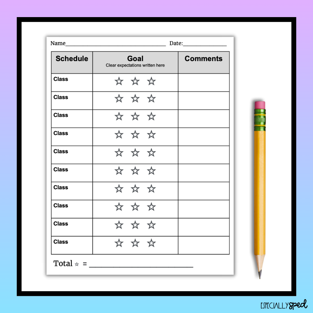Printable Smiley Face Token Board Student Reward Chart PDF Etsy