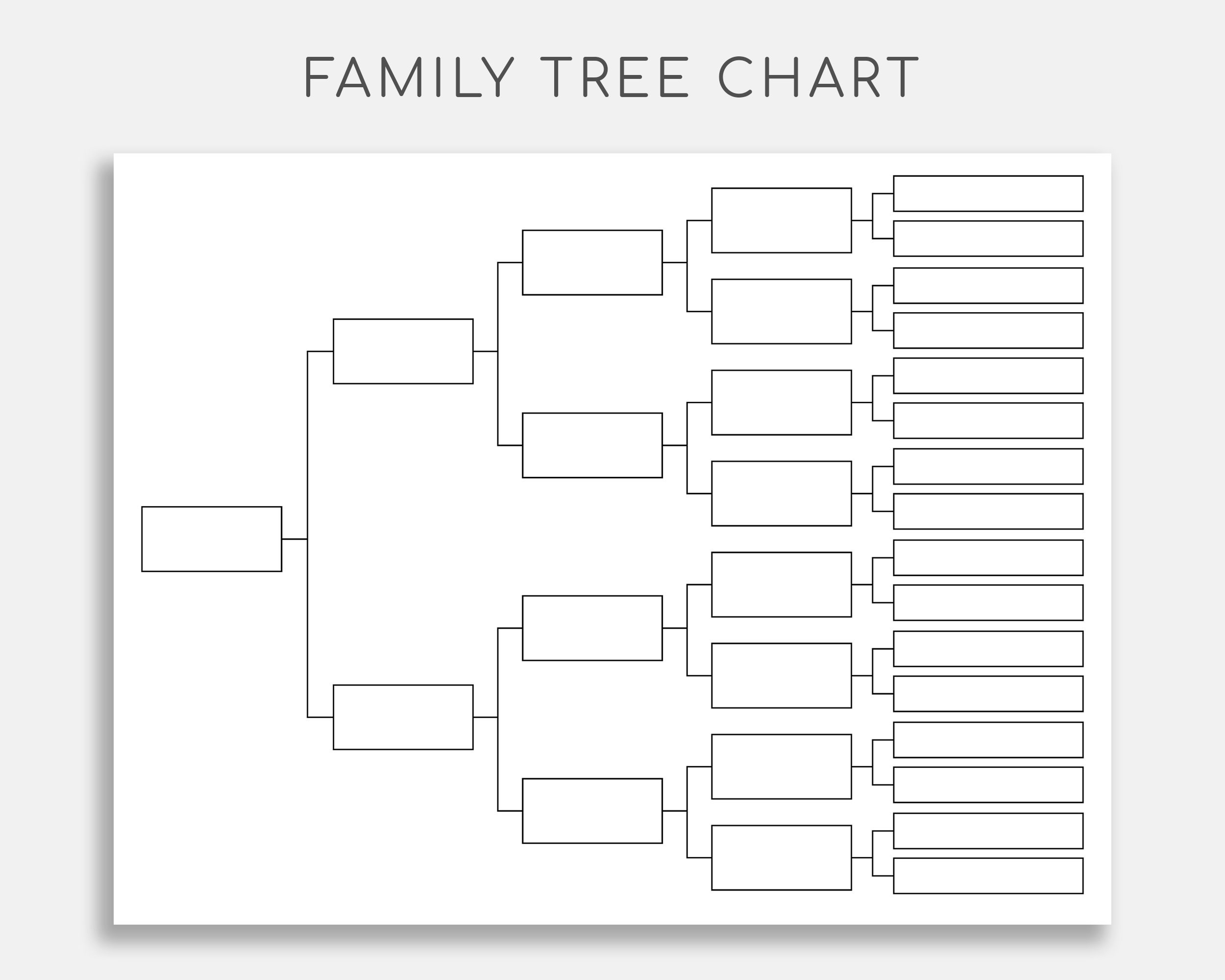 30 Editable Family Tree Templates 100 Free TemplateArchive