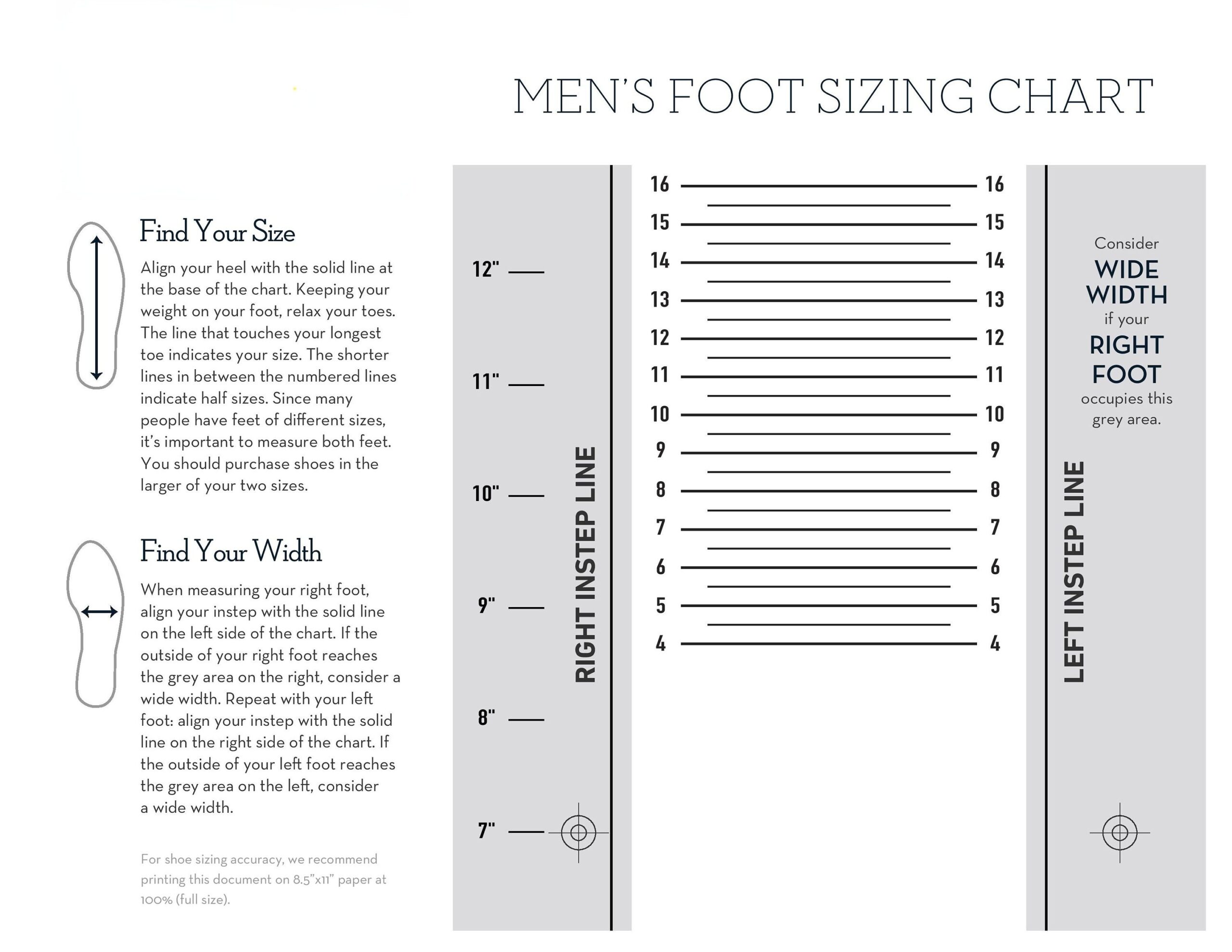 Chart Printable Mens Width Sizes Printable Men 039 S Shoe Widths Us Shoe Conversion Men 039 S