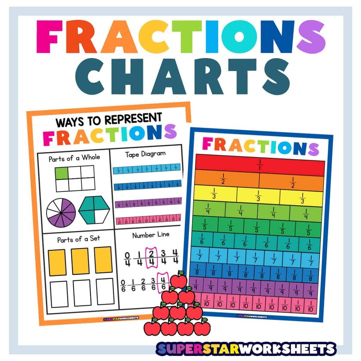 Printable Fraction Strips And Fraction Bars Free Printables Lettering SVG Files Tools Apps