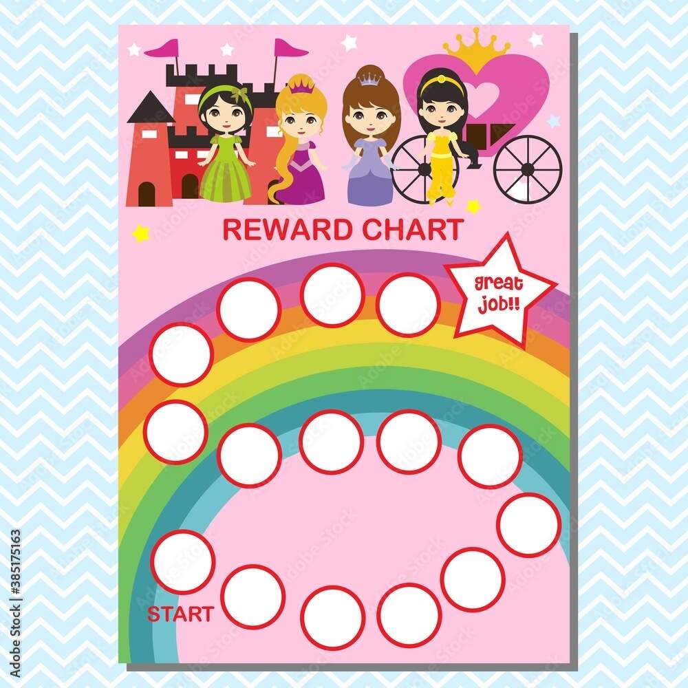 Free Printable Reward Charts Princess Download Free Printable Reward Charts Princess Png Images Free Worksheets On Clipart Library