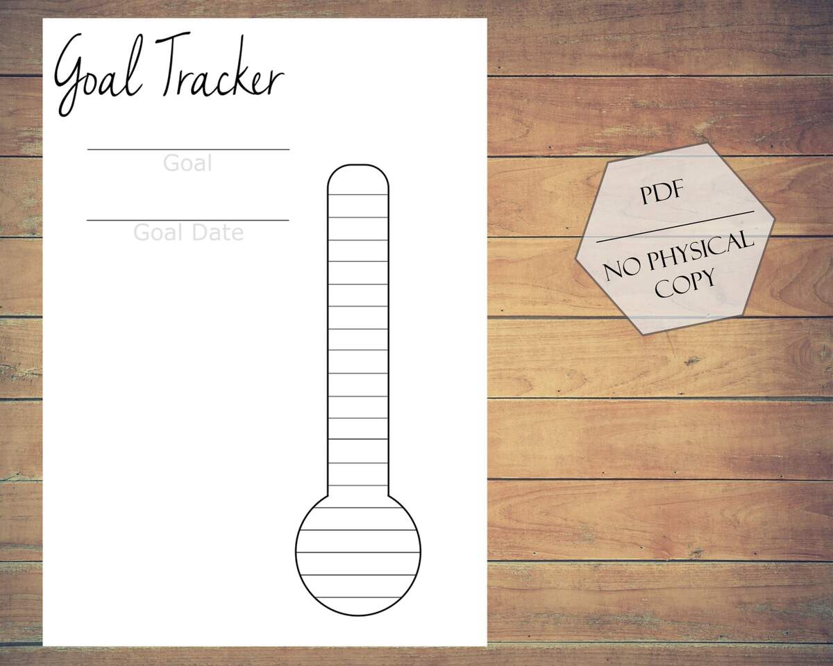 19 Printable Goal Chart Templates Free TemplateLab