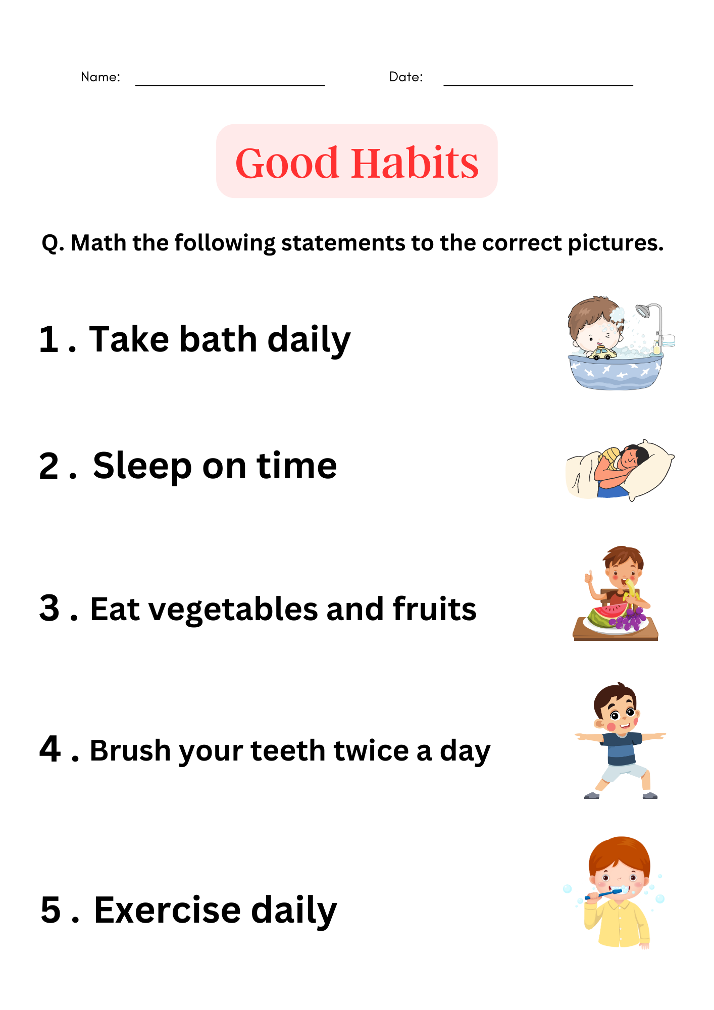 Good And Bad Habits In School Worksheet For Kindergarten Printable And Digital Made By Teachers