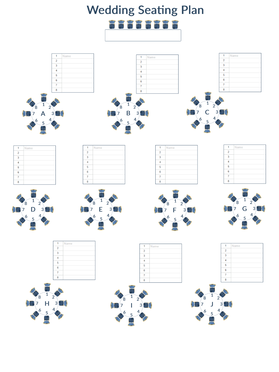 Guide How To Create Seating Chart For Wedding Receptions Guide How To Create Seating Chart For Wedding Receptions