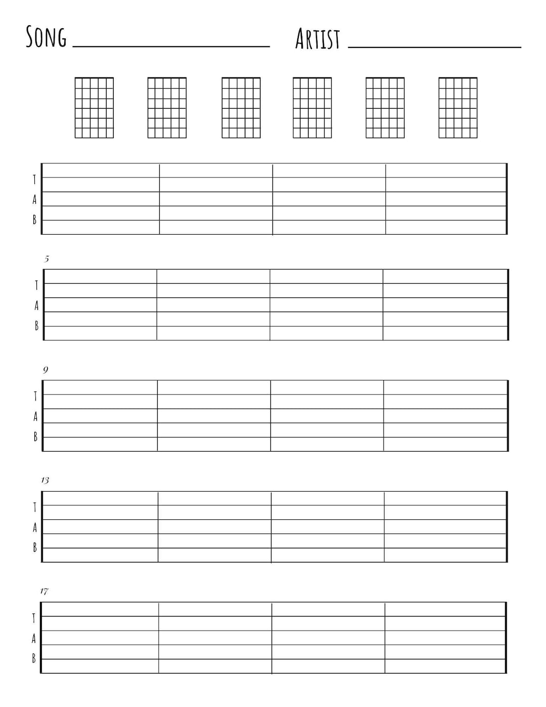 Guitar Blank Tabs Chords Chart Instant Download Blank Sheet Music Guitar Chord Chart Tablature Minimalist Notes New Years Resolution Etsy Israel Guitar Blank Tabs Chords Chart Instant Download Blank Sheet Music Guitar Chord Chart Tablature Minimalist Notes New Years Resolution Etsy Israel