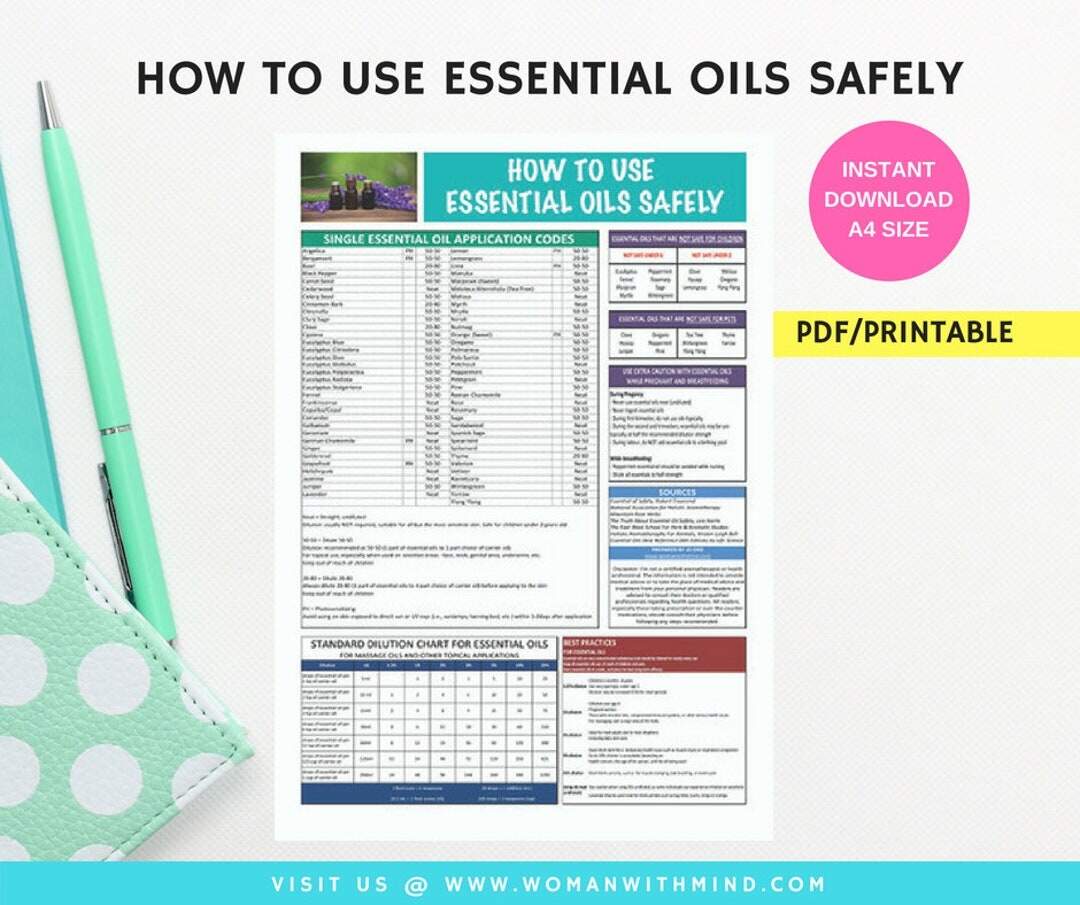 How To Use Essential Oil Safely Etsy
