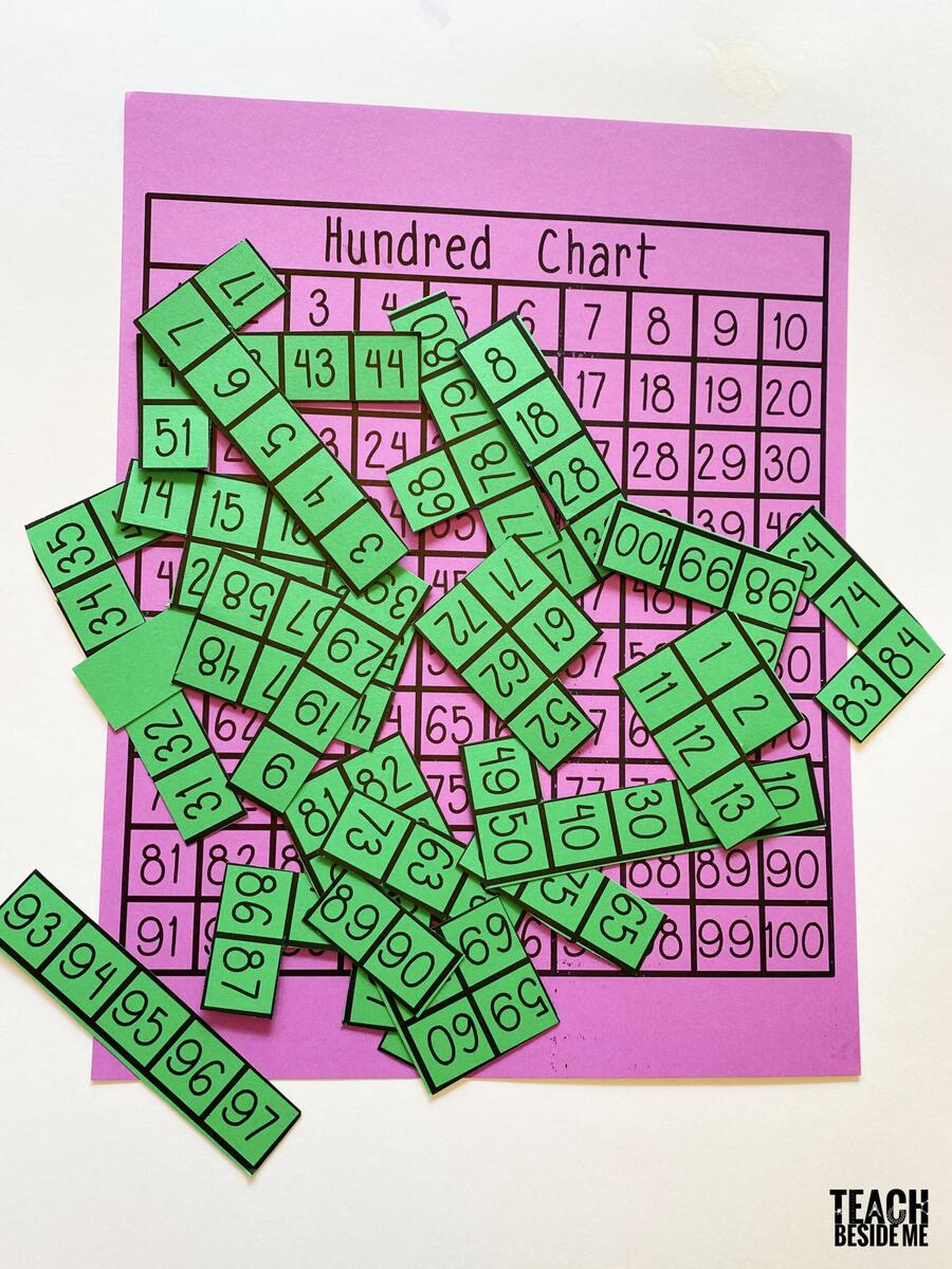 Free Hundred Chart And 10 Ways To Use It Playdough To Plato