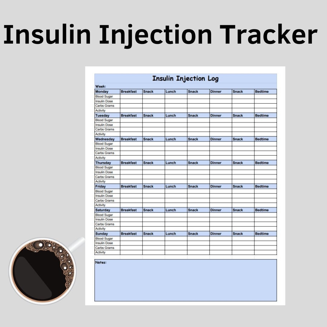 Insulin Comparison Chart In Illustrator PDF Download Template
