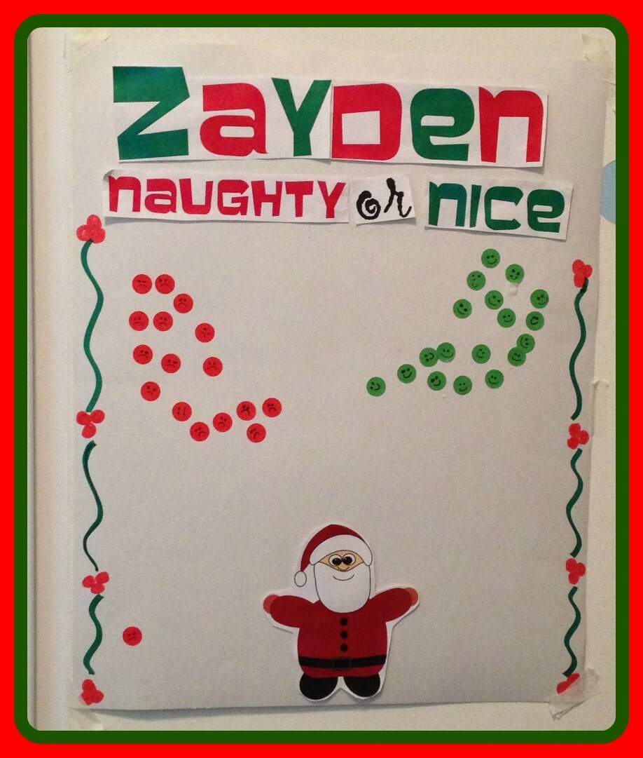 Christmas Santa Reward Chart Kids Potty Training Printable PDF Etsy