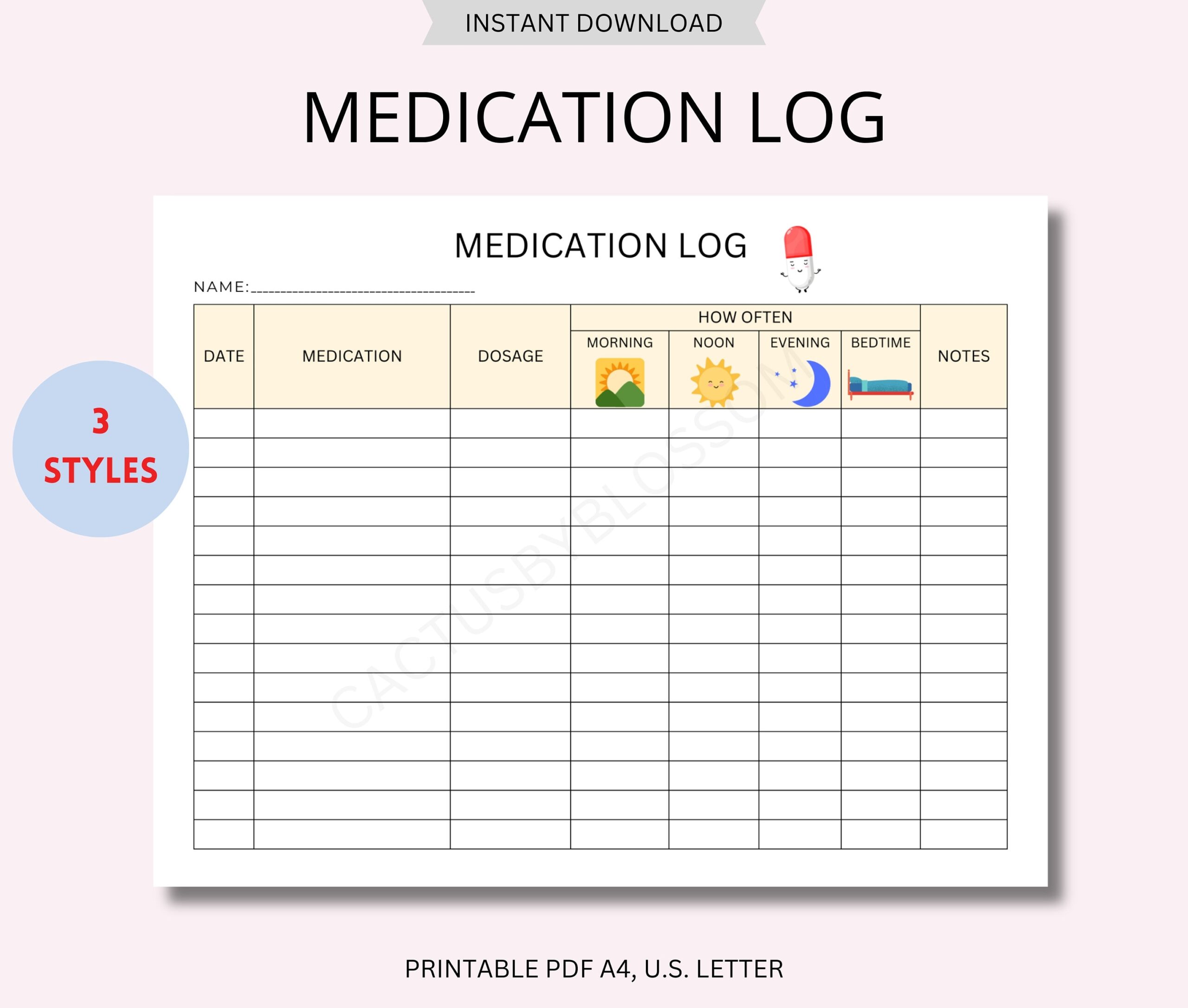 Pet Medication Etsy