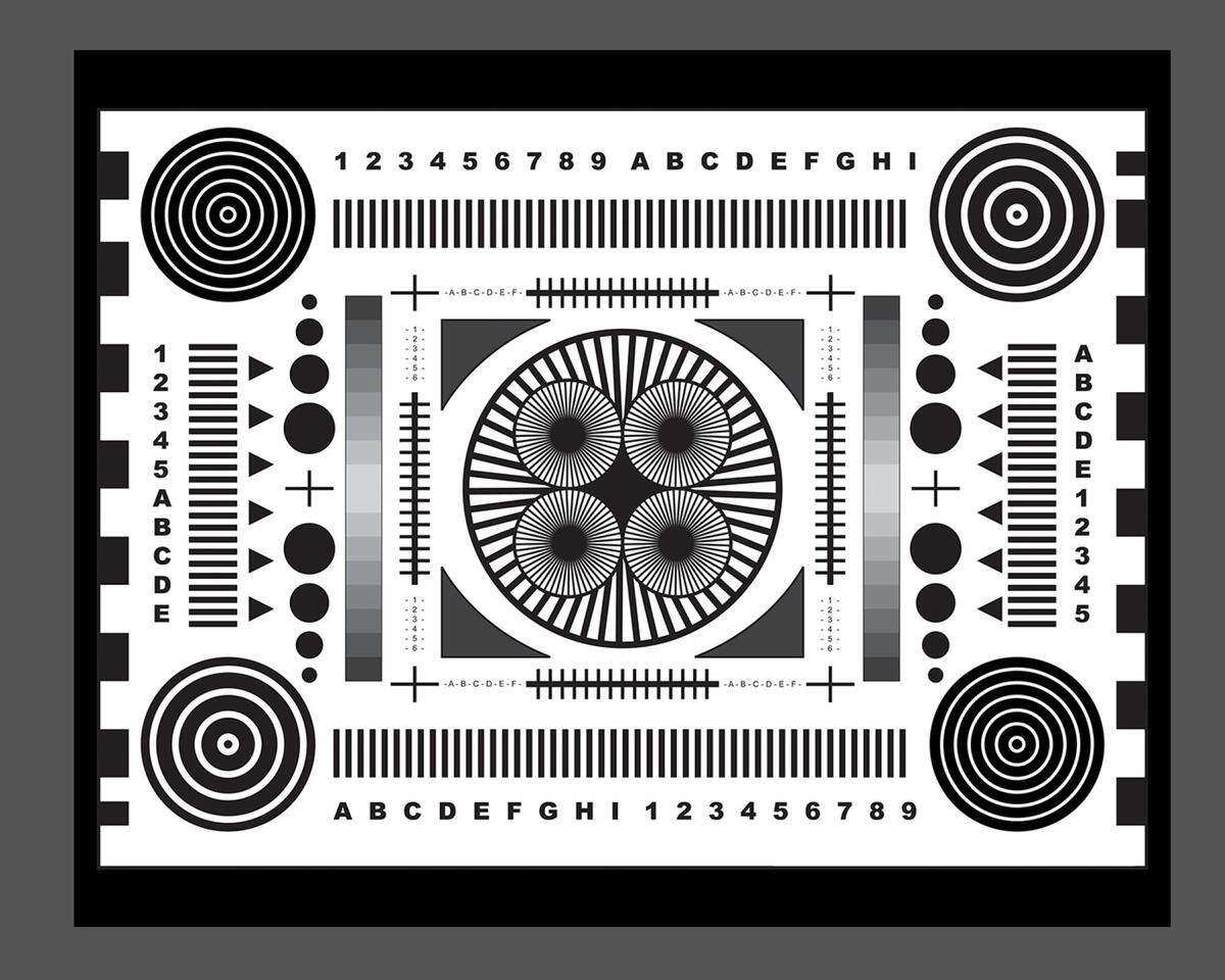 Photographers Focus Chart Digital Print Instant Digital Download Focus Camera Lens Correction Lens Nikon Canon Sony Videography Video Etsy