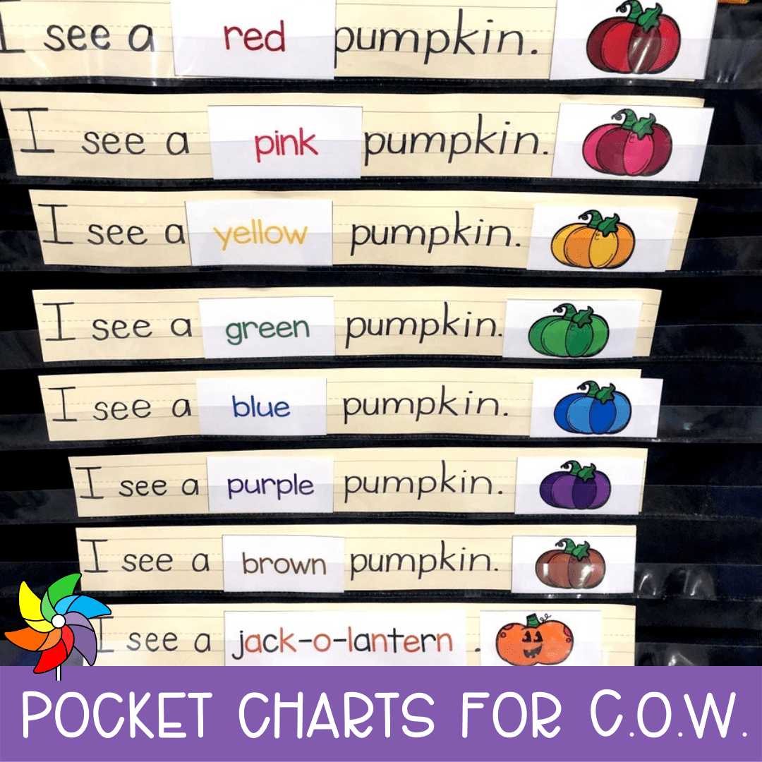 Pocket Chart Concept Of Word Activities Play To Learn Preschool