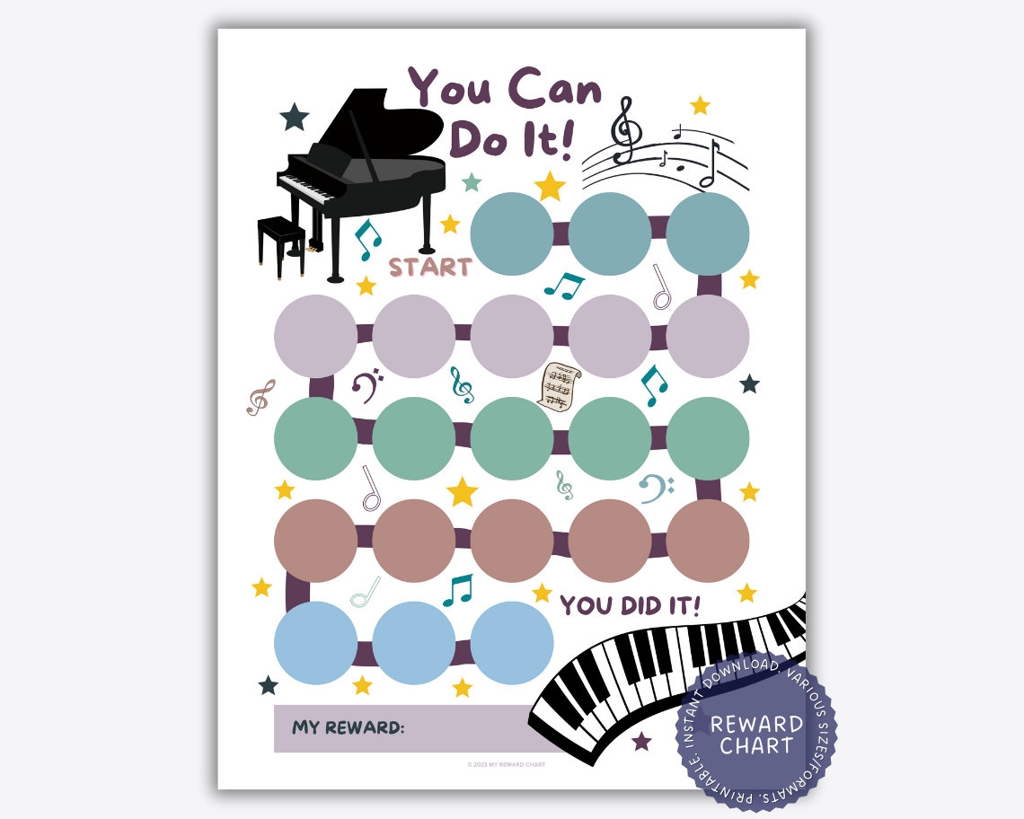 Shop Music Practice Tracker Primary Singing