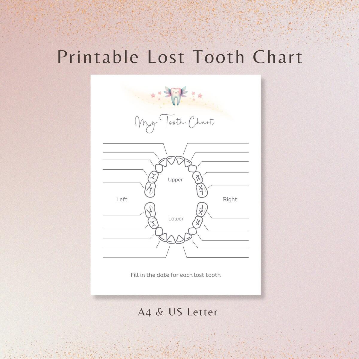 How To Track Your Child S Teeth The Planning Mom