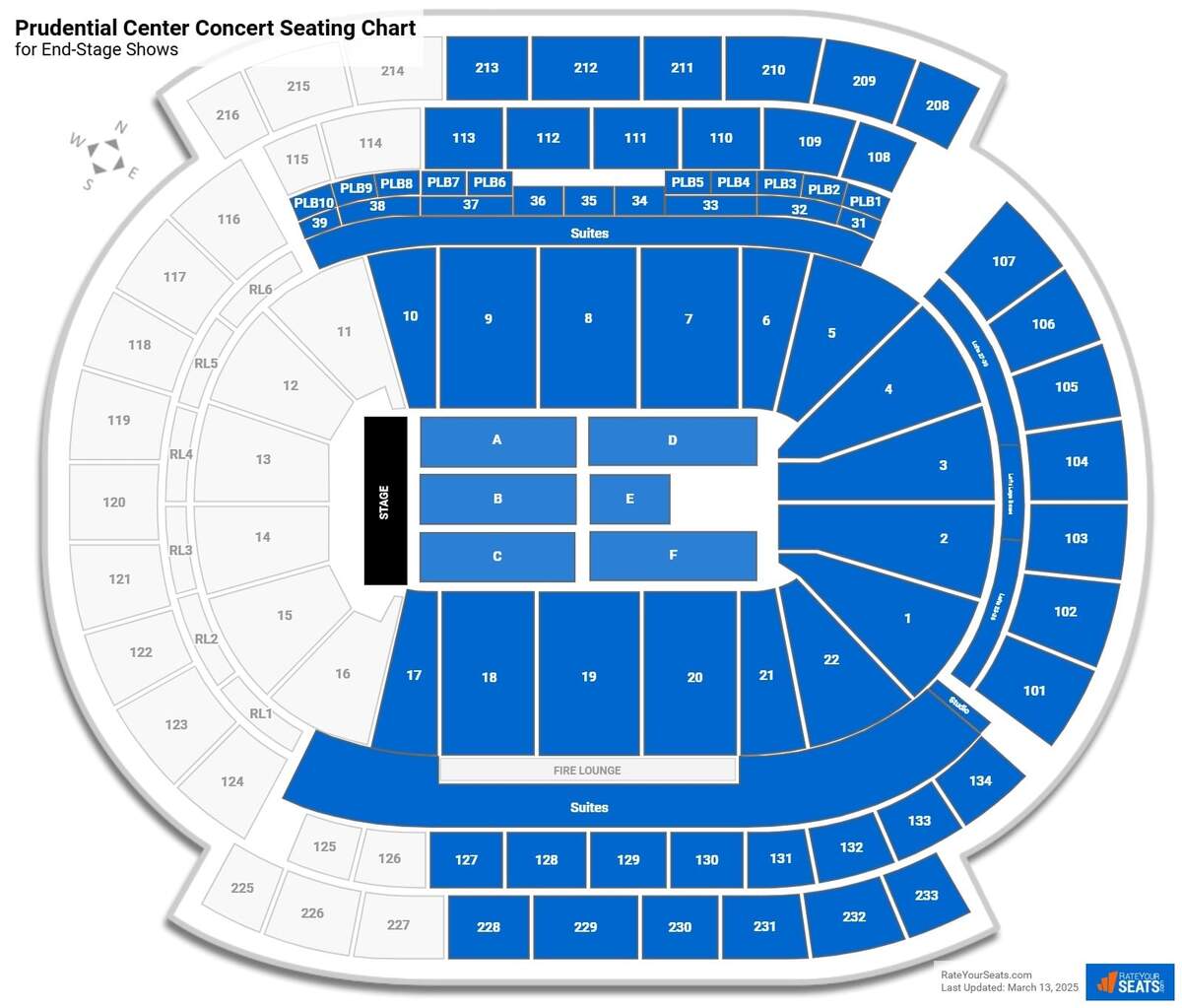 Prudential Center Seating Charts RateYourSeats Prudential Center Seating Charts RateYourSeats