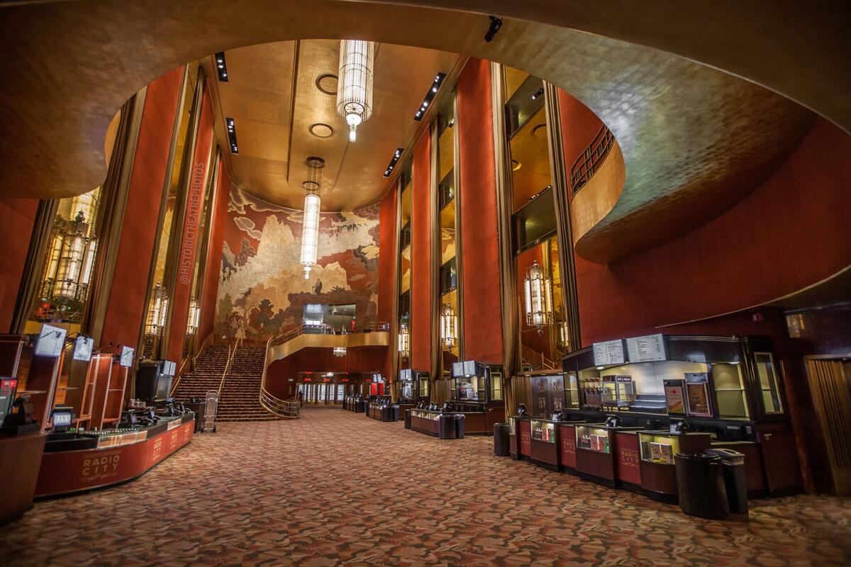 Radio City Music Hall New York Historic Theatre Photography