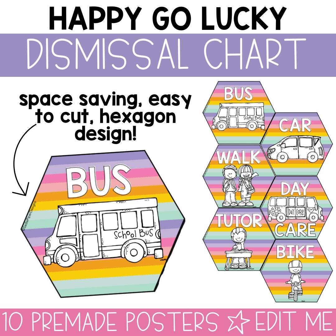 Retro Dismiaal Chart For Classroom How We Go Home Display Chart Dismissal Clip Chart Retro Classroom Management Transportation Chart HGL Etsy