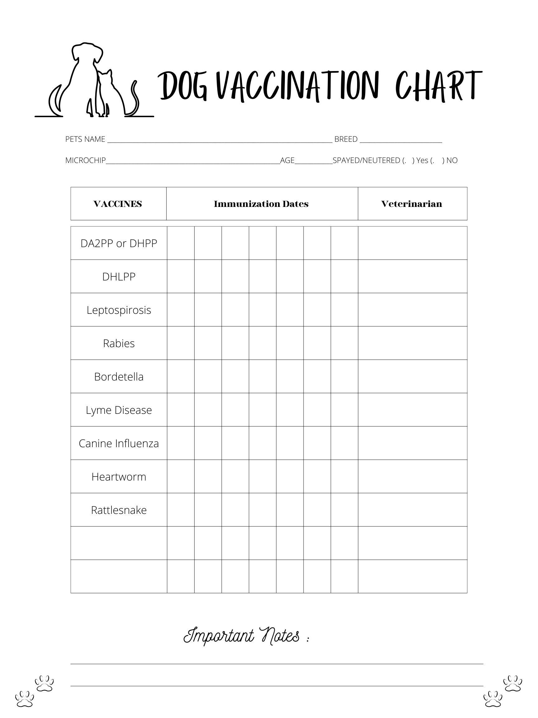 Schedule For Dog Vaccination Guide Vaccination Card Editable Puppy Vaccination Record Puppy Vaccine Schedule For Dog Vaccination Guide Vaccination Card Editable Puppy Vaccination Record Puppy Vaccine