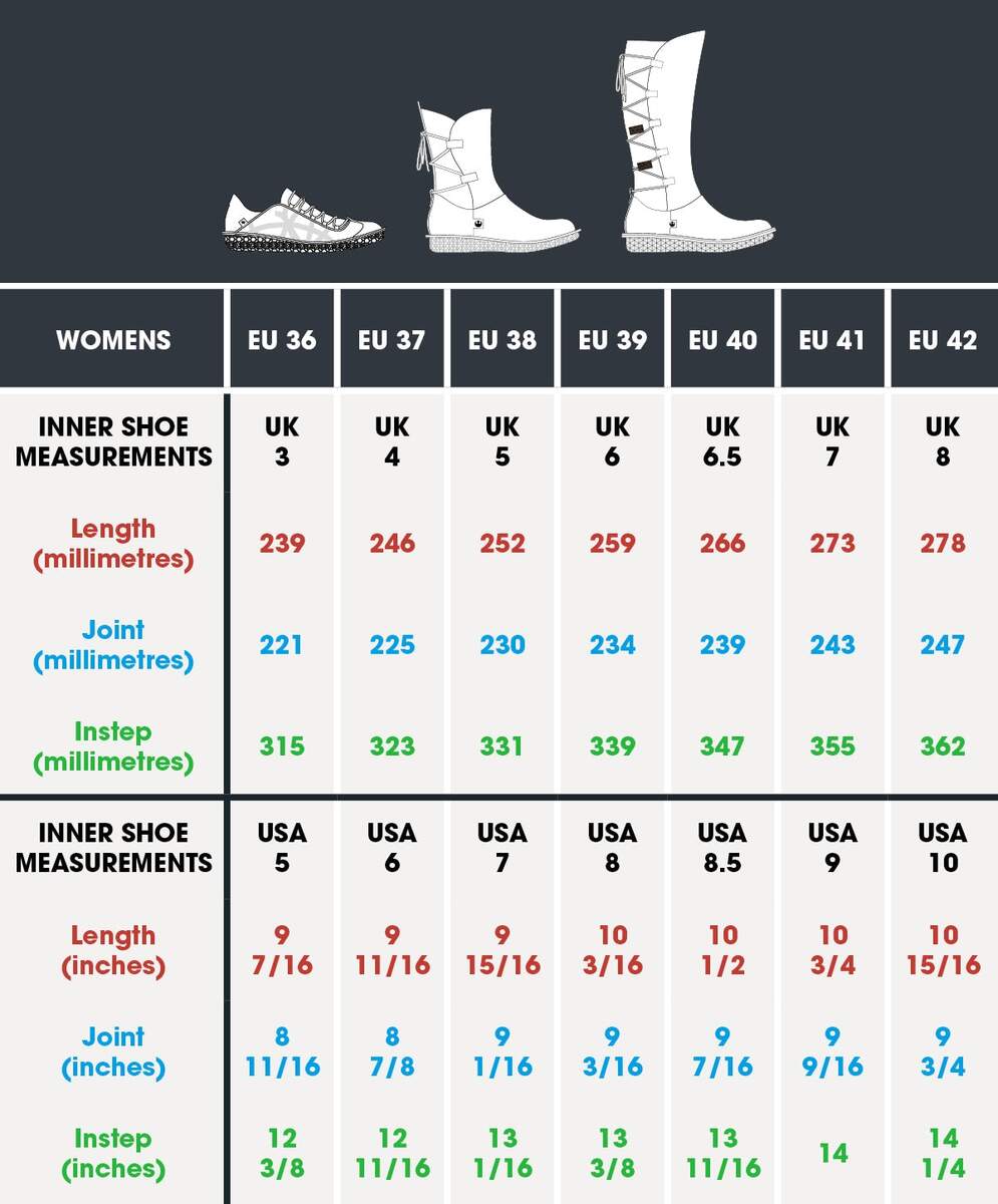 To Measure Shoe Width Fitting Foot Sizing Chart Shoe Size Template PDF Download